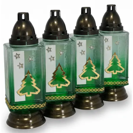 ZNICZ CHOINKA - 729 ( 1 opakowanie 4 szt. )